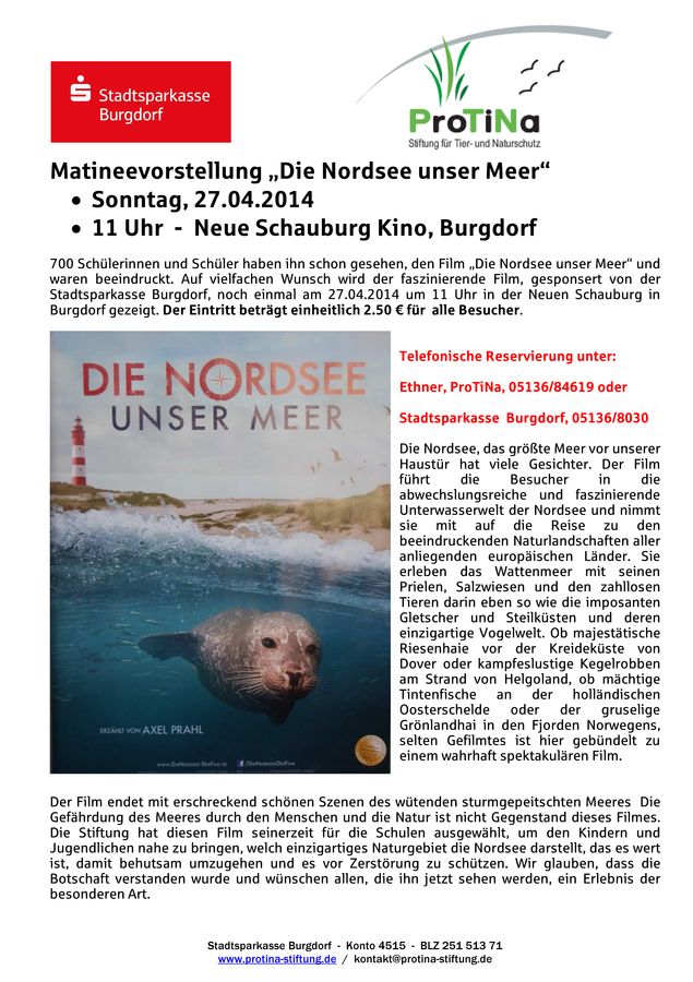 20_Die Nordsee - unser Meer am 27 4 2014 mit Foto G